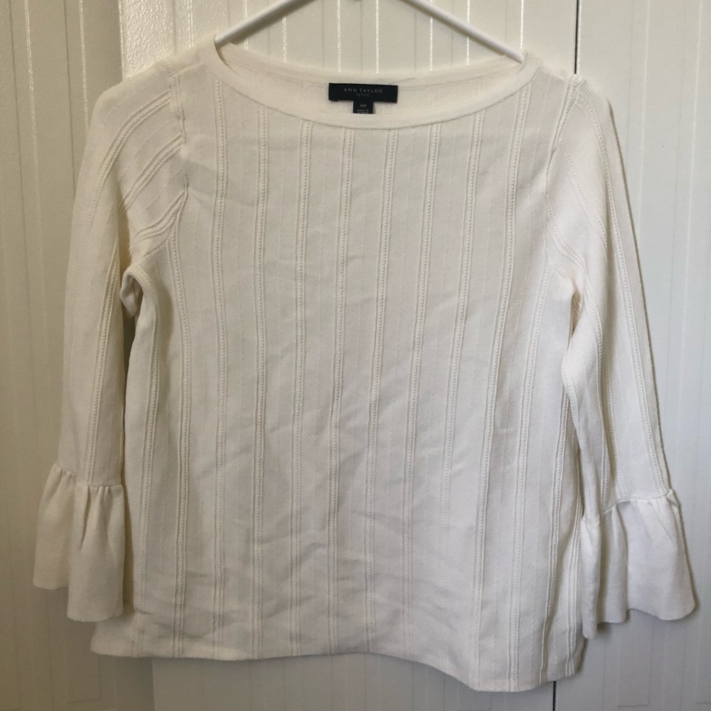 Ann Taylor bell sleeve sweater